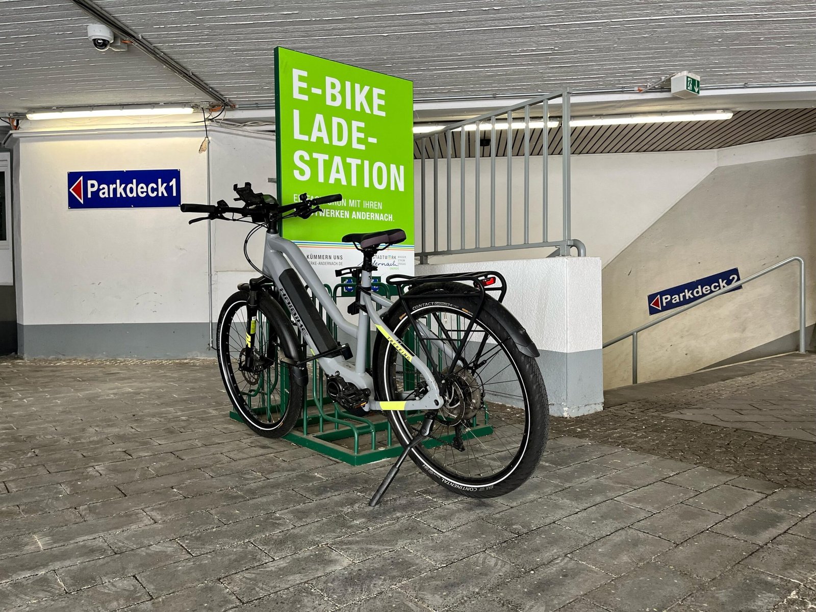 e-bike ladestation
