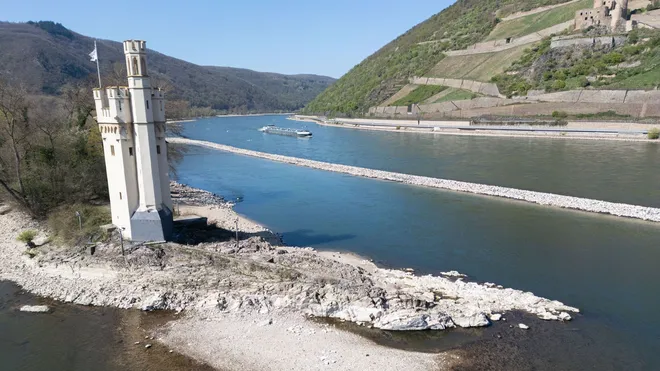 wasserstand rhein